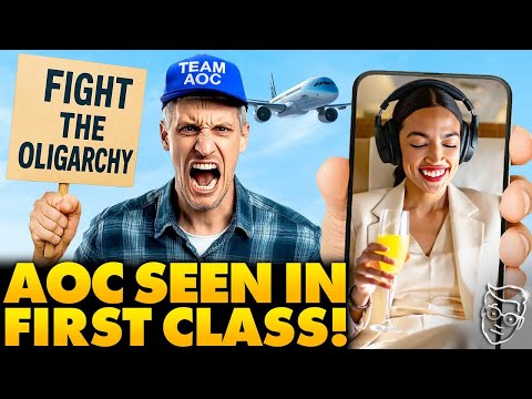 AOC Caught Living Large: First-Class Seats and Hypocrisy Exposed ...