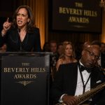 Saxophonist Asleep Torpedoes Former Vice President Kamala D. Harris