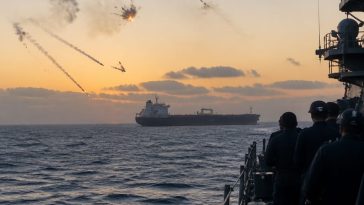 U.S. Strikes Iran, Downs Drones That Threatened Ships and Troops