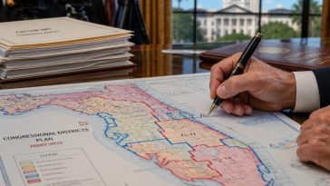 DeSantis Signs Map to Boost GOP House Seats by Up to Four