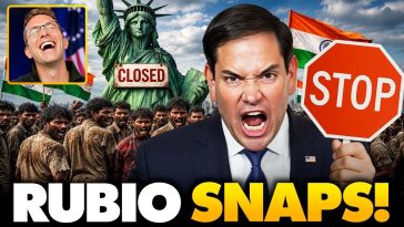 Rubio Finally SNAPS in India! BURNS Every Green Card and Declares LIVE: ‘You Must GO HOME…’
