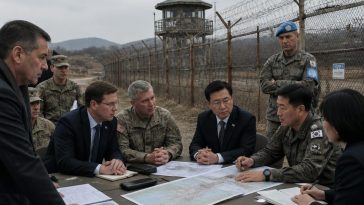 US and South Korea Push DMZ Control Changes as UN Warns of Legal Risk