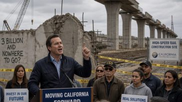 Becerra's Bullet Train Pledge: Big Promise, No Funding Plan