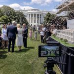 Trump Hosts Congressional Picnic While Media Obsesses Over Ballroom
