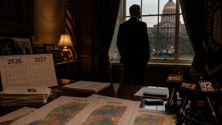 Governor Tate Reeves Pulls Back on Fast Redistricting Ahead of 2026