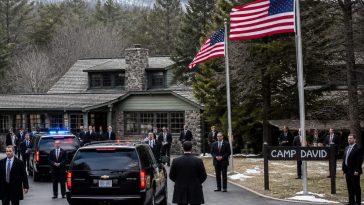 President Donald Trump Takes Cabinet to Camp David to Force Iran Deal