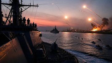 Trump: Iran’s Attackers Destroyed as U.S. Strikes Ports