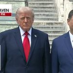 Trump and Xi tour Temple of Heaven in China