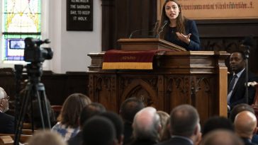 AOC Uses Warnock’s Church to Rally Voters After Callais