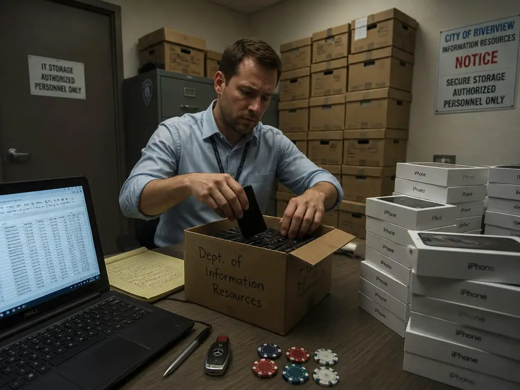 DOJ Contractor Javan King Gets 1 Year After $1.3M Phone Heist