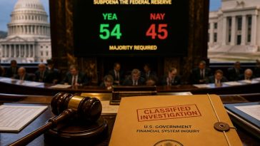 Kevin Warsh Confirmed Fed Chair 54–45 as DOJ Probe Clears Path