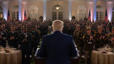 President Trump Hosts Police Dinner, Signals Tough Stance on Crime
