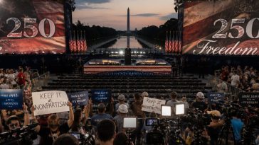 Freedom 250 Fiasco: Trump Steps In as Mall Birthday Turns Partisan