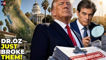 Dr. Oz Just Exposed a MASSIVE Scam in California And Trump’s Next Move Has Democrats PANICKING