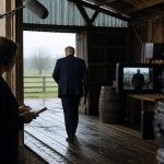 Trump Walks Out of Meet the Press Barn, Calls Networks Crooked