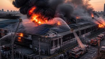 Massive Boyle Heights Fire Erupts While Mayor Karen Bass Is MIA
