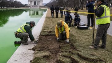 President Trump: 5 Arrested After Vandalism at Lincoln Memorial