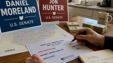 Fox Poll: Sherrod Brown Surges on Jon Husted in Ohio Toss-Up