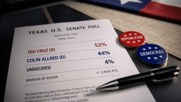 New Poll: AG Ken Paxton Holds Slim Lead Over Rep. James Talarico