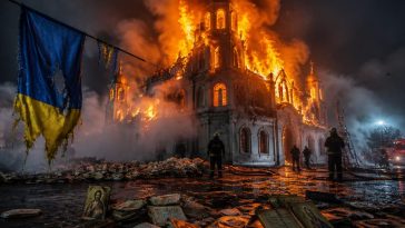 President Putin Burns Ukraine’s Churches and Libraries — West Must Act