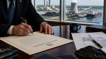 Trump Uses Defense Production Act to Unleash $700M for Coal