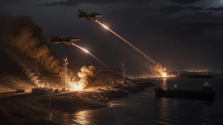 U.S. Hits Iranian Missile, Drone Sites After Ship Attack