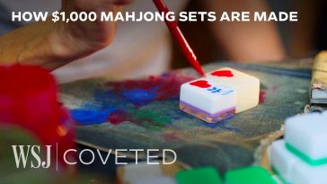Why These $1,000 Mahjong Sets Are So Rare | WSJ Coveted