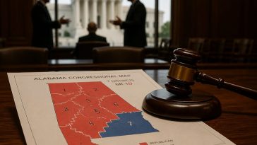 SCOTUS 6-3 Lets Alabama 6R-1D Map Stand, GOP Poised to Gain Seat