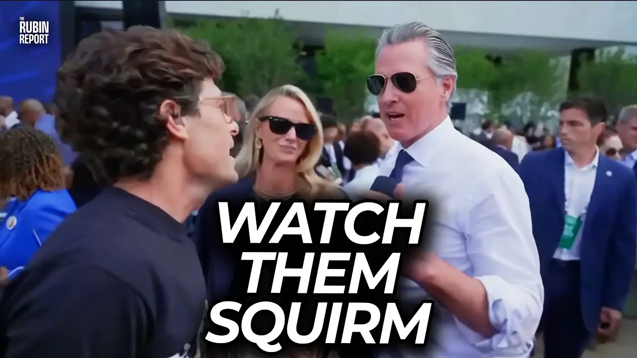 Gavin Newsom Humiliates Himself in Reaction to DOJ Investigation Question