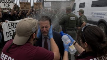 Senator Andy Kim Caught in Crossfire as Activists Block Newark ICE