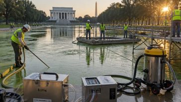 CNN Treats Algae Like Scandal as Secretary Burgum’s Crews Clean Pool