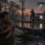 DWI Suspect Fleeing Cops Gets Bitten by Alligator in Louisiana Swamp