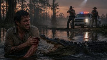 DWI Suspect Fleeing Cops Gets Bitten by Alligator in Louisiana Swamp
