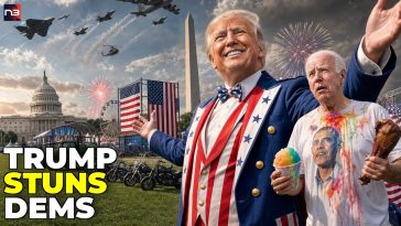 Trump's America 250 ERUPTS on the National Mall as Democrat States Balked Hard in DC