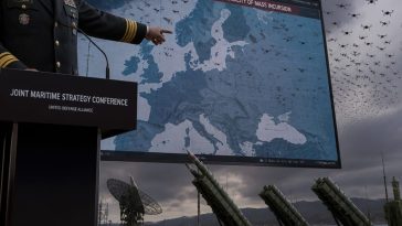 Admiral Pierre Vandier Warns NATO Cheap Drone Swarms Will Overwhelm