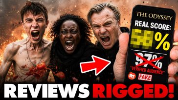 Hollywood Nightmare: Rotten Tomatoes CAUGHT RIGGING Reviews For Odyssey Red-Handed | TRUE Score is…😬