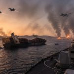 U.S. Hits 140 Iranian Targets After Attack on Merchant Ship