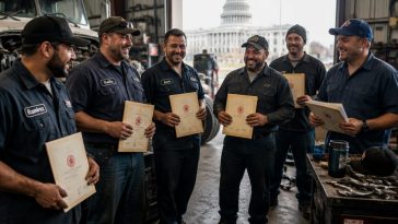 Trump Pardons 9 Mechanics Triggers Rollback of Biden EPA Crackdown
