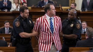 Rep. Eric Davanzo Ejected Over Flag Jacket; Speaker McClinton Rules