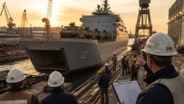 Cao and Trump Back $2.2B Plan to Rush New Marine Landing Ships