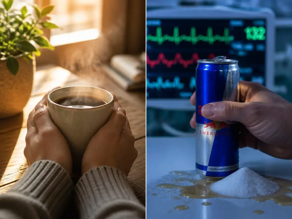 AHA says coffee safe — energy drinks are the real heart threat