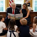 Trump Steals the Spotlight in Oval Office Storytime With Usha Vance