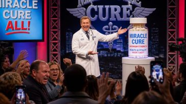 President Donald Trump Drops AI Clinic Spoof Mocking Hollywood Stars