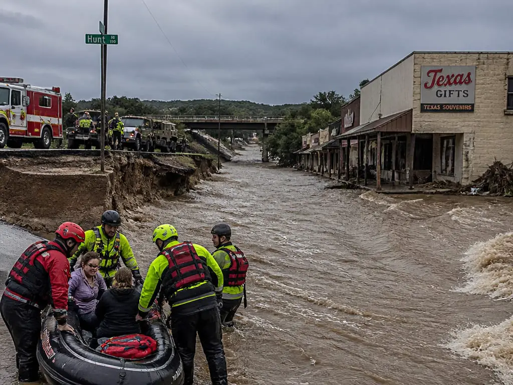 Deadly Floods Slam Texas Hill Country as Abbott Mobilizes