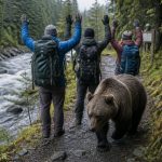 Dr. Michelle Lynn Thaller Films Hikers' Close Call With Scuba Sue