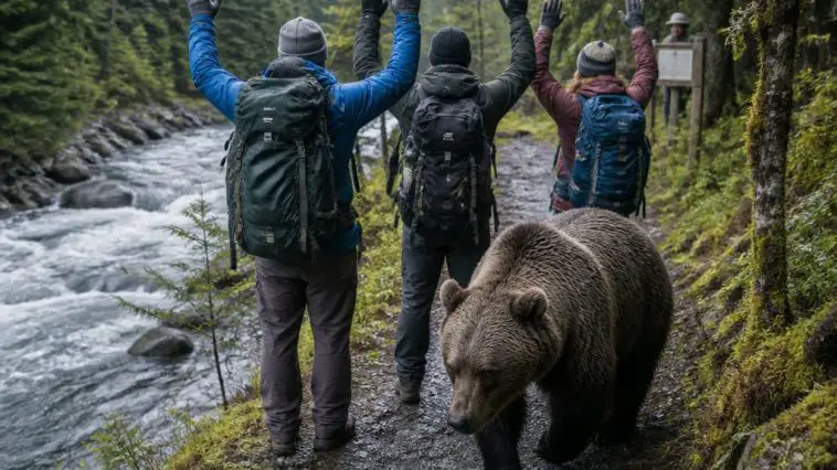 Dr. Michelle Lynn Thaller Films Hikers' Close Call With Scuba Sue