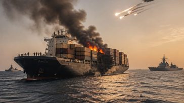 U.S. Strikes After IRGC Attacks M/V GFS Galaxy, Iran Shuts Hormuz