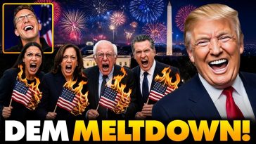 Libs Throw Hysterical, Unhinged 4th Of July MELTDOWNS As America Roars For Trump's USA 250 Blowout🇺🇸