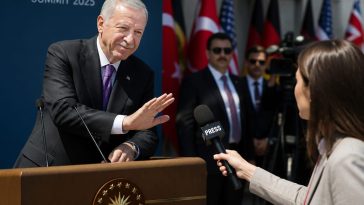 President Trump Mocks MS NOW Reporter at Ankara NATO Presser