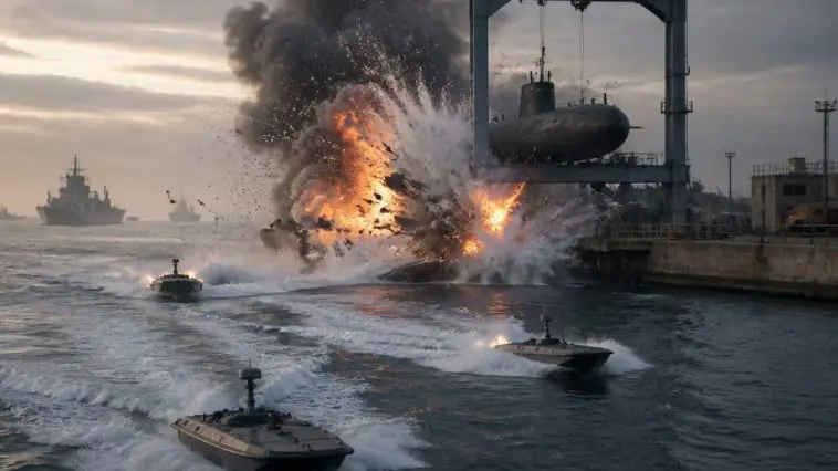 CENTCOM’s Corsair USVs Strike Iran Pier, Conservatives Demand Answers